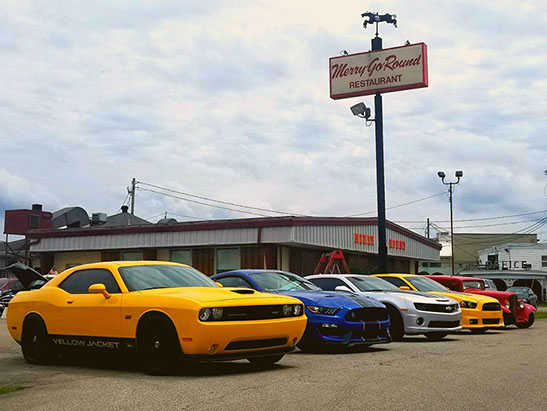 Merry Go Round Restaurant Building